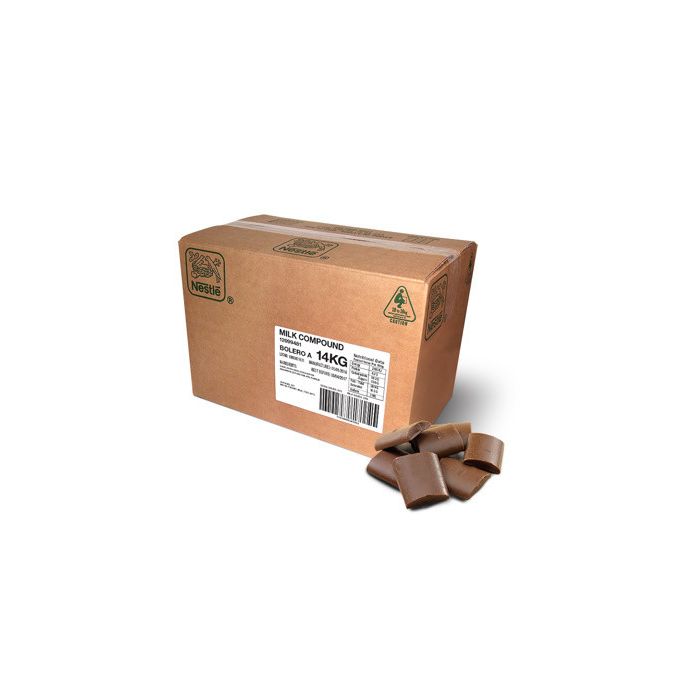 Chocolate Compound Bolero Milk 14Kg